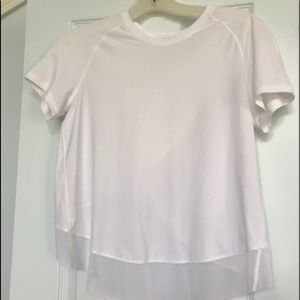 White lululemon top
